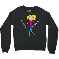 Baton Twirling Love Crewneck Sweatshirt | Artistshot