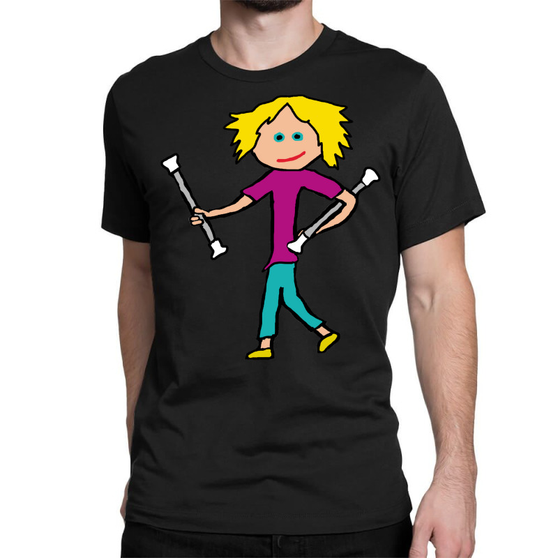 Baton Twirling Love Classic T-shirt by strosesimonsf | Artistshot