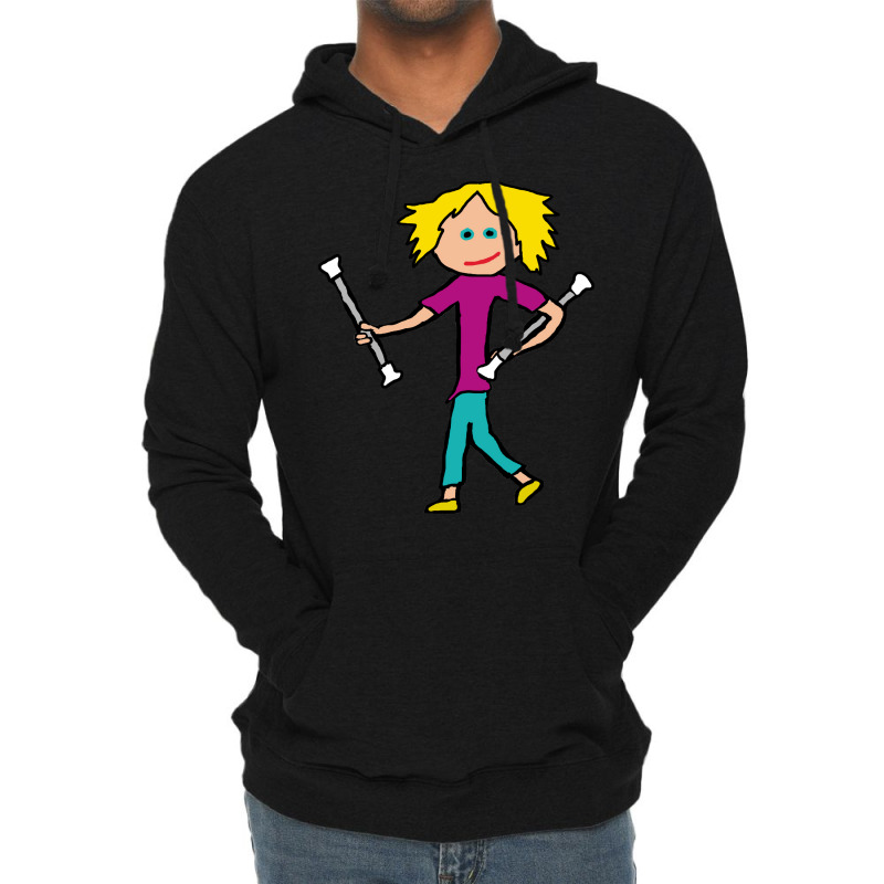 Baton Twirling Love Lightweight Hoodie by strosesimonsf | Artistshot