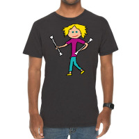 Baton Twirling Love Vintage T-shirt | Artistshot