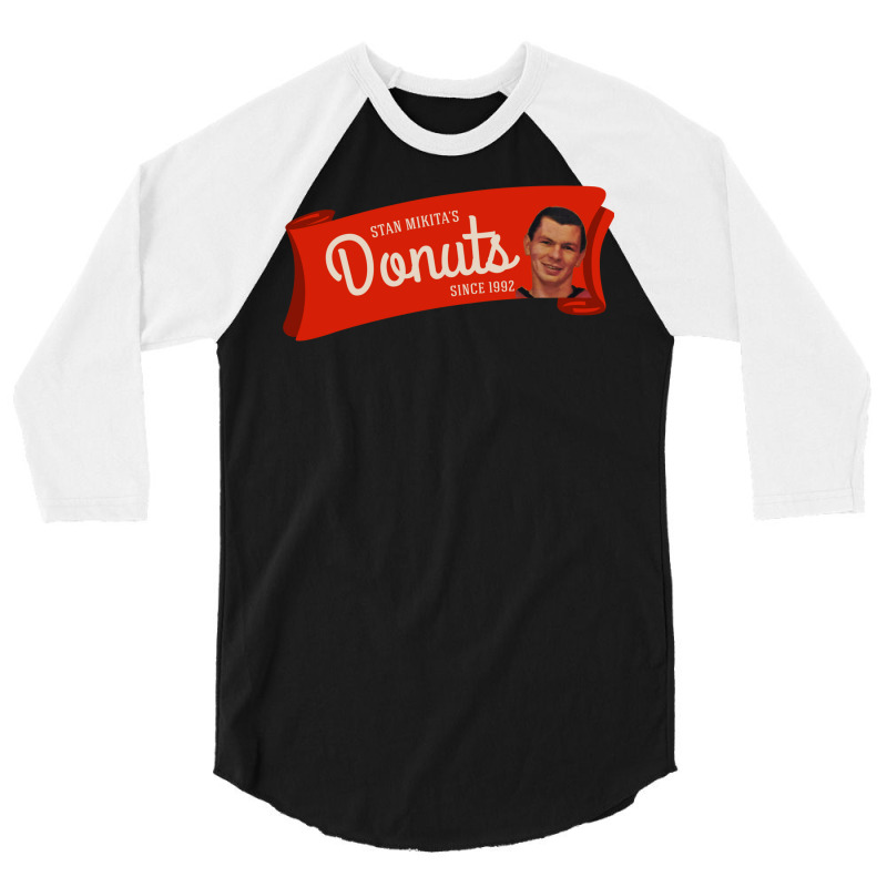 Stan Mikita's Donuts Since 1992 3/4 Sleeve Shirt | Artistshot