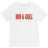 Bbq 80s V-neck Tee | Artistshot