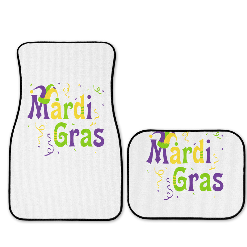 Mardi Gras Costume Party Long Sleeve T Shirt Full Set Car Mats | Artistshot