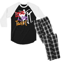 Baton Twirling Love Live Twirl It Men's 3/4 Sleeve Pajama Set | Artistshot