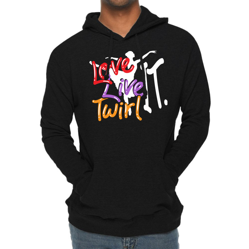 Baton Twirling Love Live Twirl It Lightweight Hoodie by strosesimonsf | Artistshot