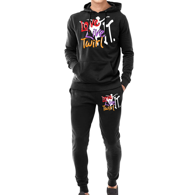 Baton Twirling Love Live Twirl It Hoodie & Jogger set by strosesimonsf | Artistshot