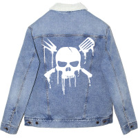 Bbq  Girl Unisex Sherpa-lined Denim Jacket | Artistshot