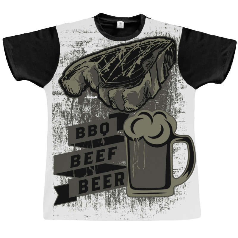 Bbq Beef Beer Nostalgia Graphic T-shirt by strosesimonsf | Artistshot