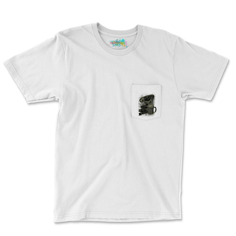 Bbq Beef Beer Nostalgia Pocket T-Shirt by strosesimonsf | Artistshot