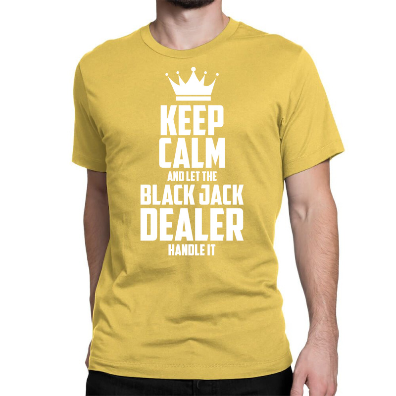 Croupier Casino Black Jack Dealer Banker Love Classic T-shirt by tarokbuldog5 | Artistshot