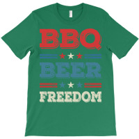 Bbq Beer Freedom Texas Bbq Design For Him Funny T-shirt | Artistshot