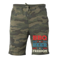 Bbq Beer Freedom Texas Bbq Design For Him Funny Fleece Short | Artistshot