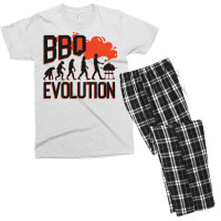 Bbq Evolution Grill Barbecue Kochen Mann Vater Boy Men's T-shirt Pajama Set | Artistshot