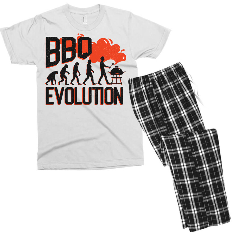 Bbq Evolution Grill Barbecue Kochen Mann Vater Boy Men's T-shirt Pajama Set by strosesimonsf | Artistshot