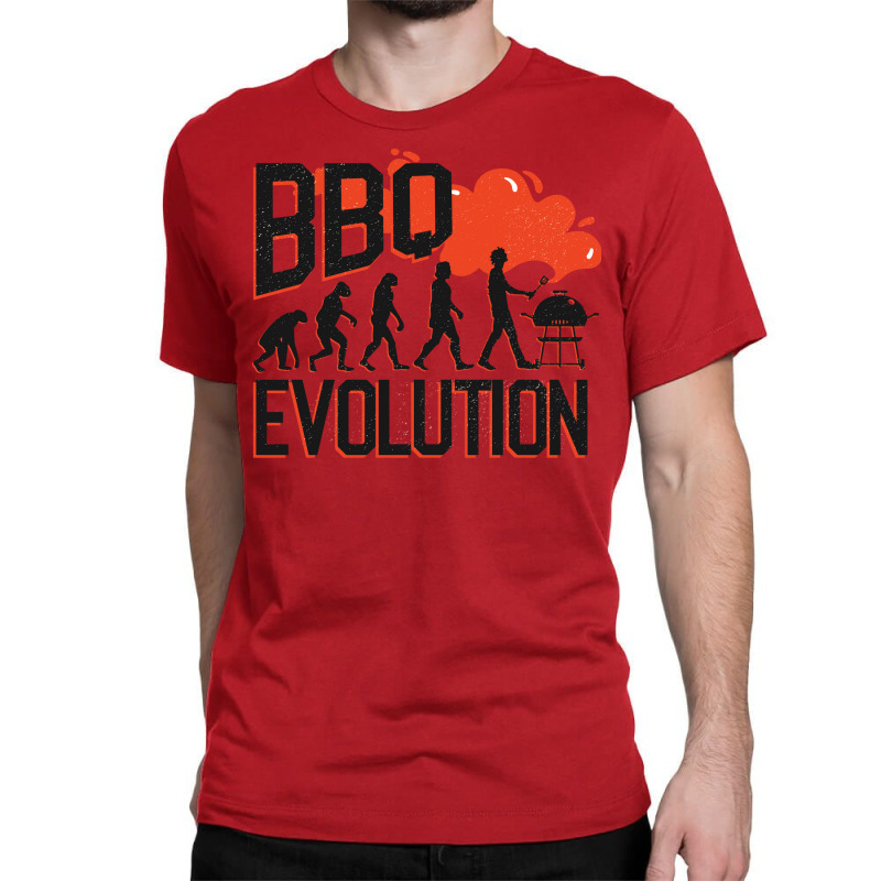 Bbq Evolution Grill Barbecue Kochen Mann Vater Boy Classic T-shirt by strosesimonsf | Artistshot