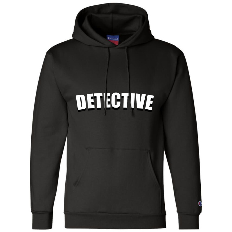 Detective Party Halloween Costume Funny Cute Under Champion Hoodie by wafaha | Artistshot