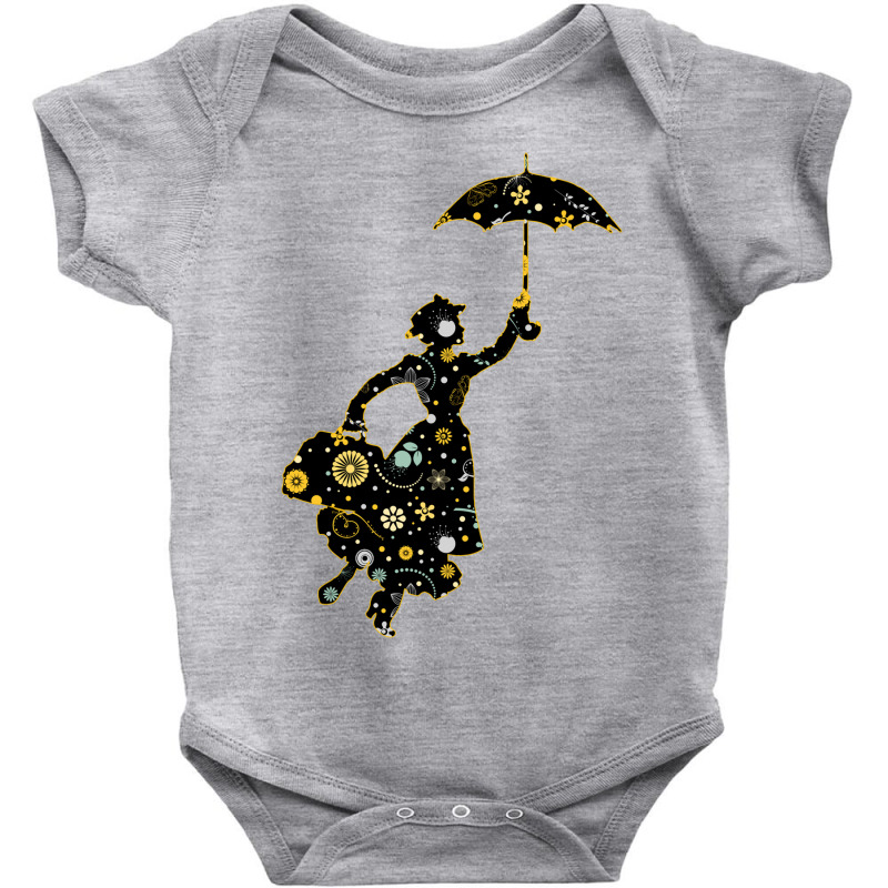 Mary Poppins Baby Bodysuit by William L Barclay | Artistshot