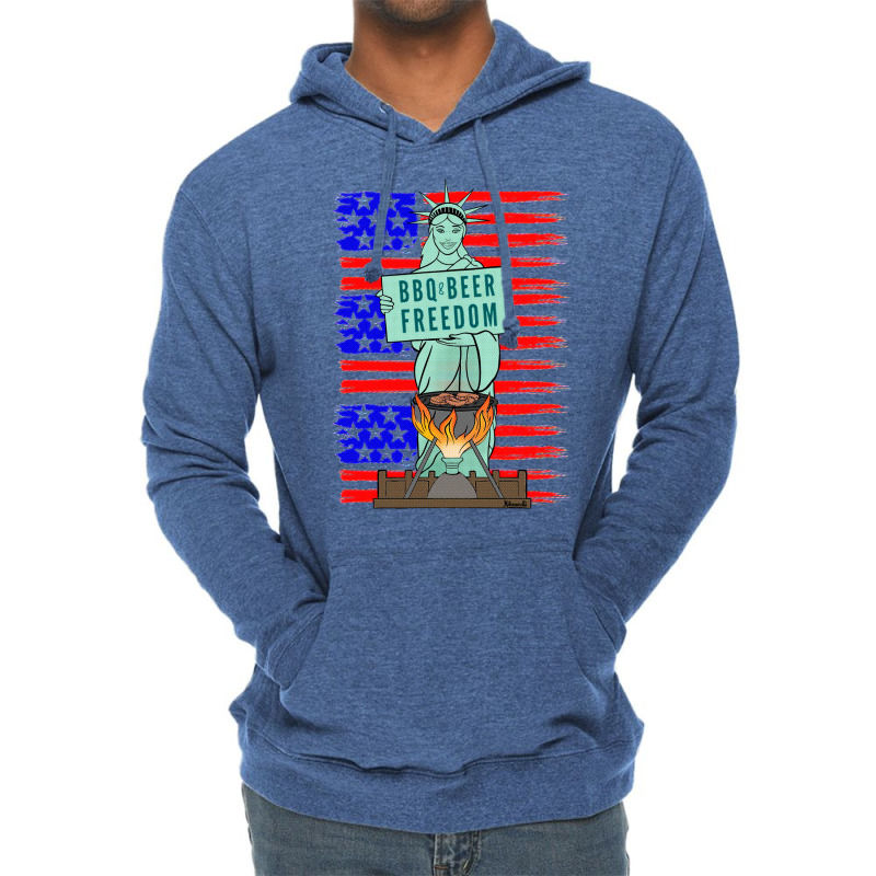 Bbq Beer Freedom Liberty Trending Lightweight Hoodie by strosesimonsf | Artistshot