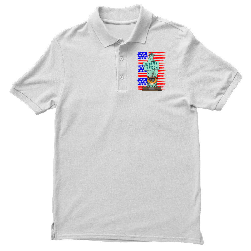 Bbq Beer Freedom Liberty Trending Men's Polo Shirt by strosesimonsf | Artistshot