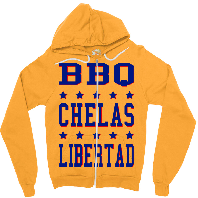 Bbq Chelas Libertad Nostalgia Zipper Hoodie by strosesimonsf | Artistshot