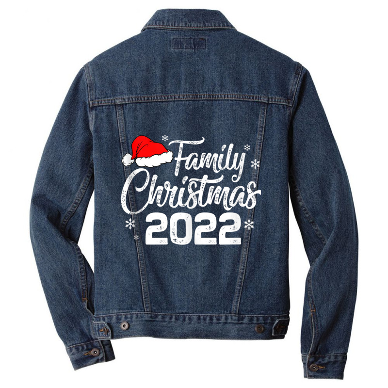 Family Matching Costume Family Christmas 2022 Xmas Men Denim Jacket | Artistshot