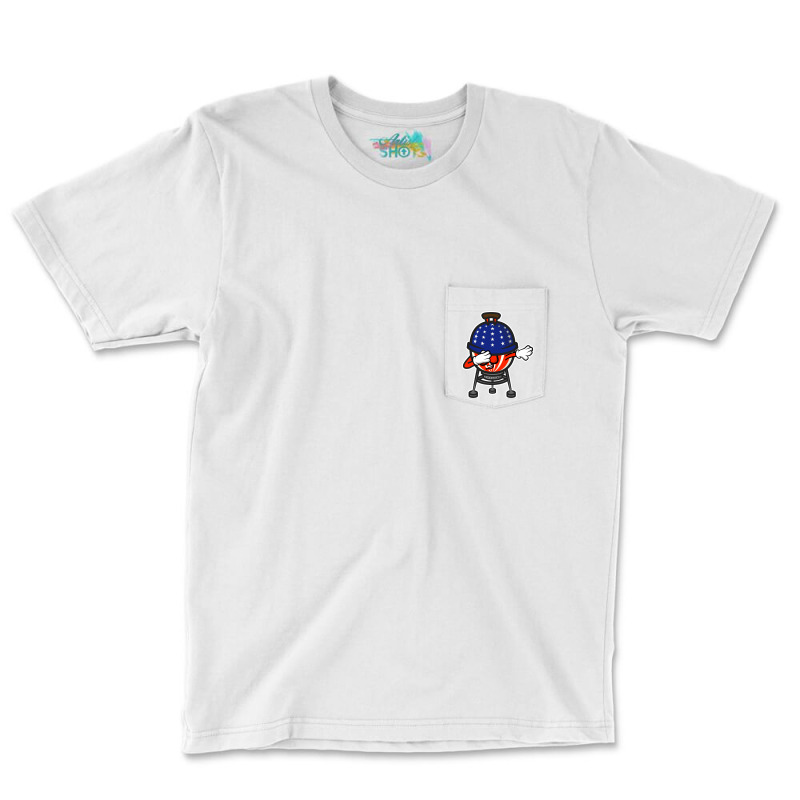 Dabbing Usa Bbq Grill Tumblr Pocket T-Shirt by strosesimonsf | Artistshot