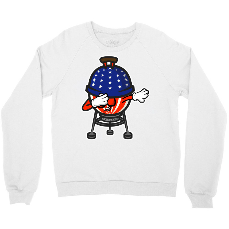 Dabbing Usa Bbq Grill Tumblr Crewneck Sweatshirt by strosesimonsf | Artistshot