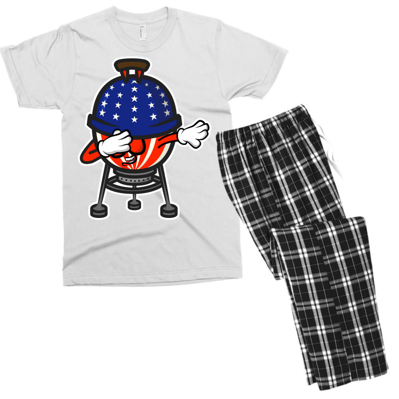 Dabbing Usa Bbq Grill Tumblr Men's T-shirt Pajama Set by strosesimonsf | Artistshot