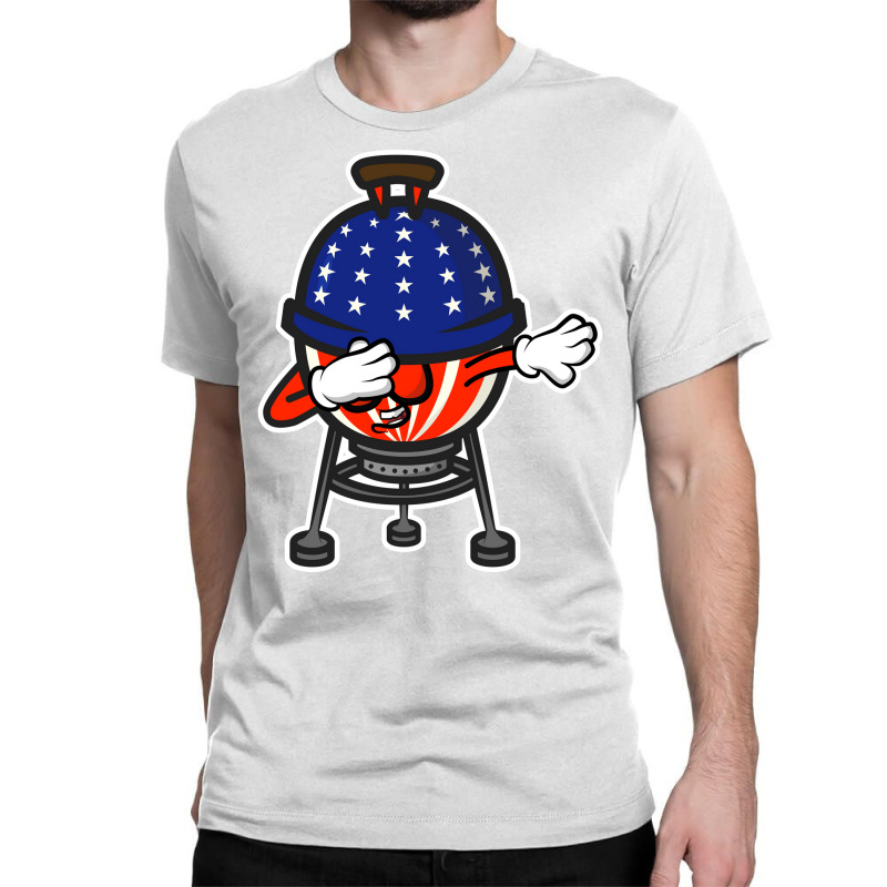 Dabbing Usa Bbq Grill Tumblr Classic T-shirt by strosesimonsf | Artistshot