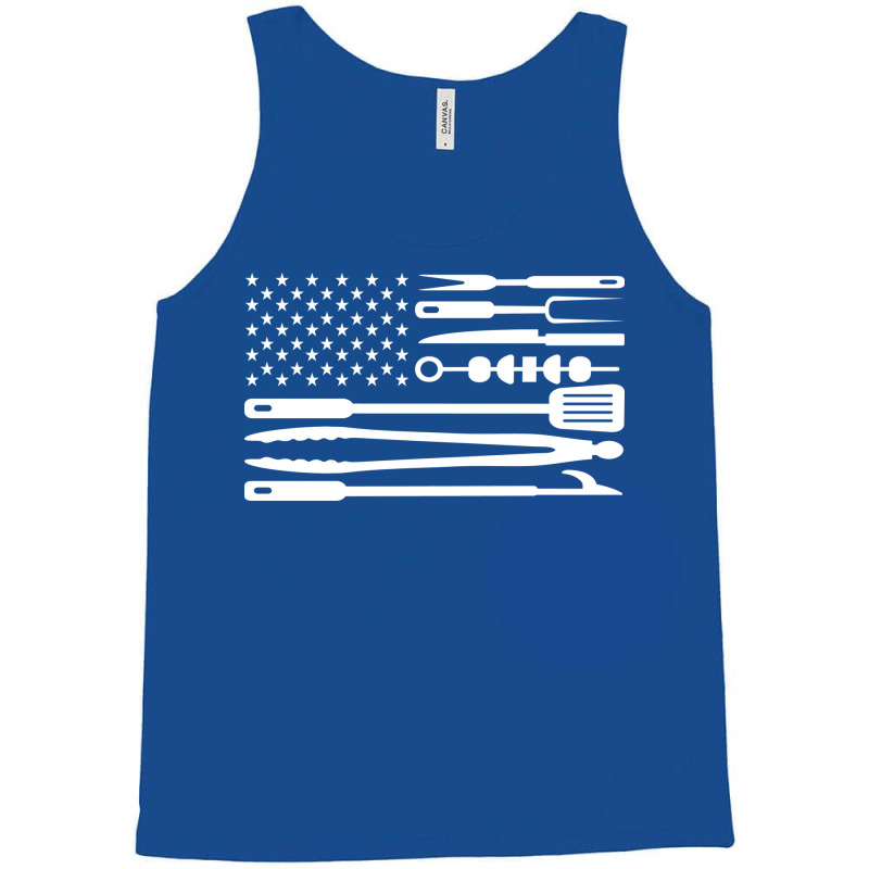 Bbq Flag Aesthetic Tank Top by strosesimonsf | Artistshot