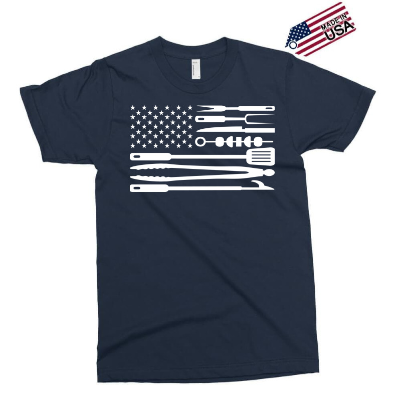 Bbq Flag Aesthetic Exclusive T-shirt by strosesimonsf | Artistshot