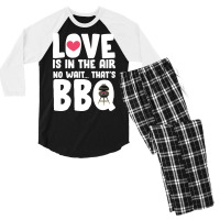 Bbq Girl Men's 3/4 Sleeve Pajama Set | Artistshot