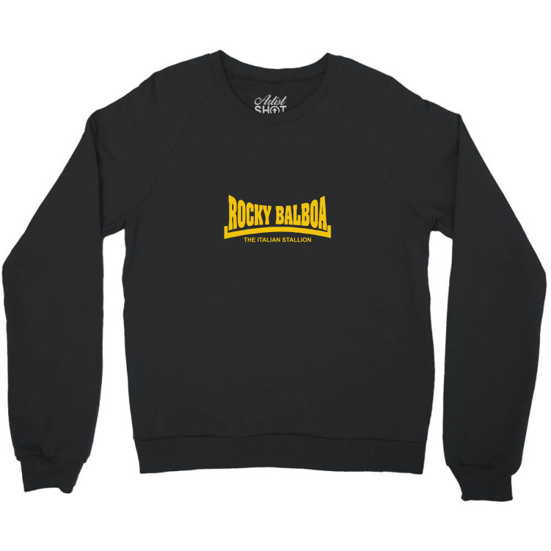 Rocky Balboa The Italian Stallion Crewneck Sweatshirt | Artistshot