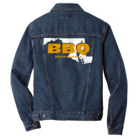 Bbq Maryland Get Your Grill On Perfect Bbq Sweet H Men Denim Jacket | Artistshot