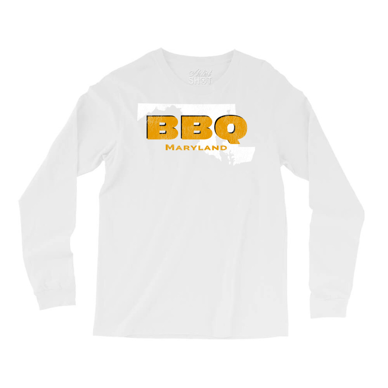 Bbq Maryland Get Your Grill On Perfect Bbq Sweet H Long Sleeve Shirts by strosesimonsf | Artistshot