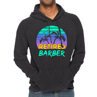 Retired Barber Retirement Gift Retro Retro Vintage Hoodie | Artistshot