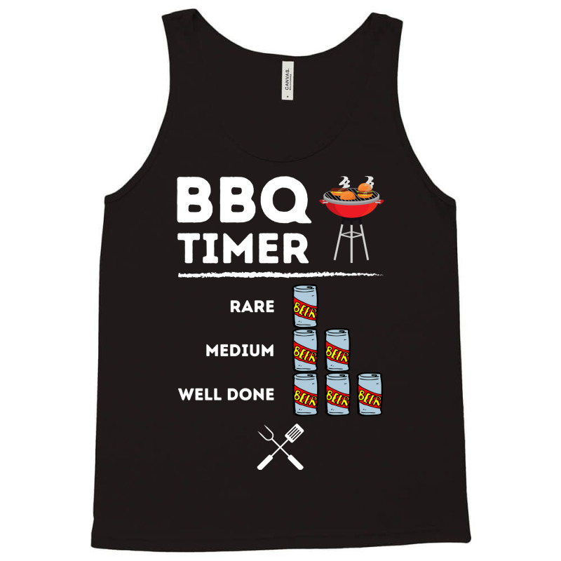 Beer Bbq Timer Trending Tank Top by strosesimonsf | Artistshot