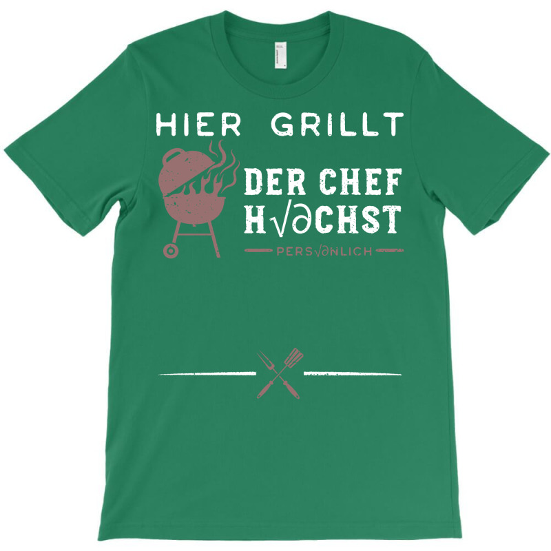 Hier Grillt Der Chef Hchst Persnlich Stars T-Shirt by strosesimonsf | Artistshot