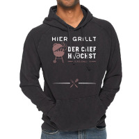 Hier Grillt Der Chef Hchst Persnlich Stars Vintage Hoodie | Artistshot