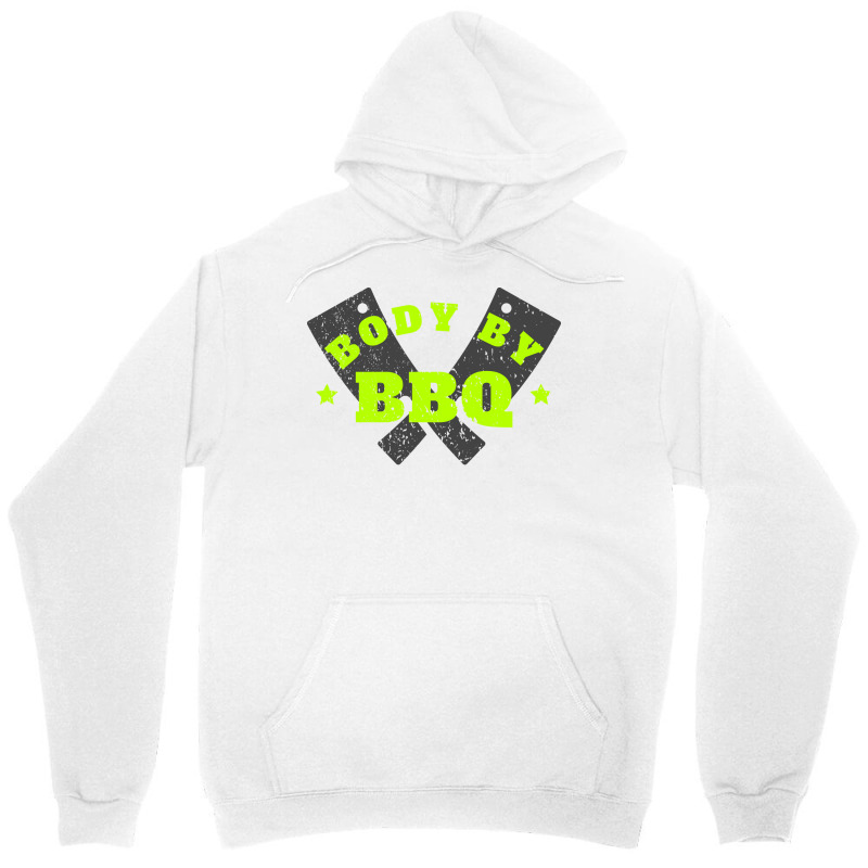 Body By Bbq 80s Stars Unisex Hoodie by strosesimonsf | Artistshot