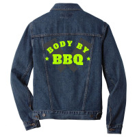 Body By Bbq 80s Stars Men Denim Jacket | Artistshot