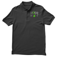 Hope Products Lymphoma Products Ribbon Lymphoma Aw Men's Polo Shirt | Artistshot