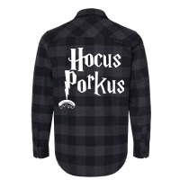 Hocus Porkus Funny Novelty Bbq Barbecue Pit Boss P Flannel Shirt | Artistshot