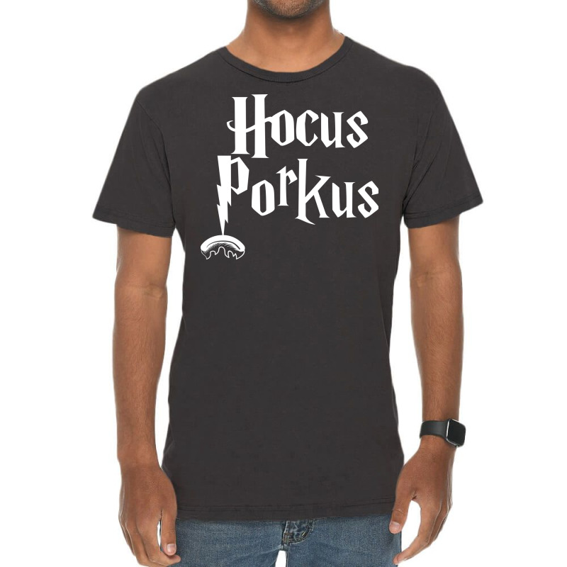 Hocus Porkus Funny Novelty Bbq Barbecue Pit Boss P Vintage T-Shirt by strosesimonsf | Artistshot