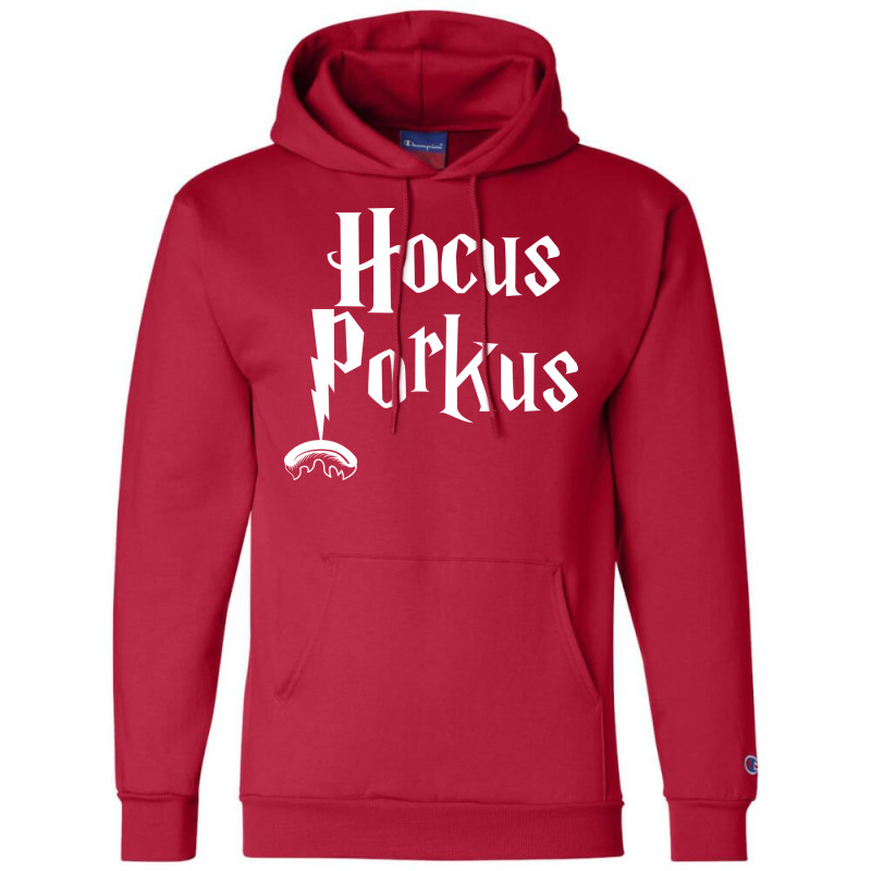 Hocus Porkus Funny Novelty Bbq Barbecue Pit Boss P Champion Hoodie by strosesimonsf | Artistshot