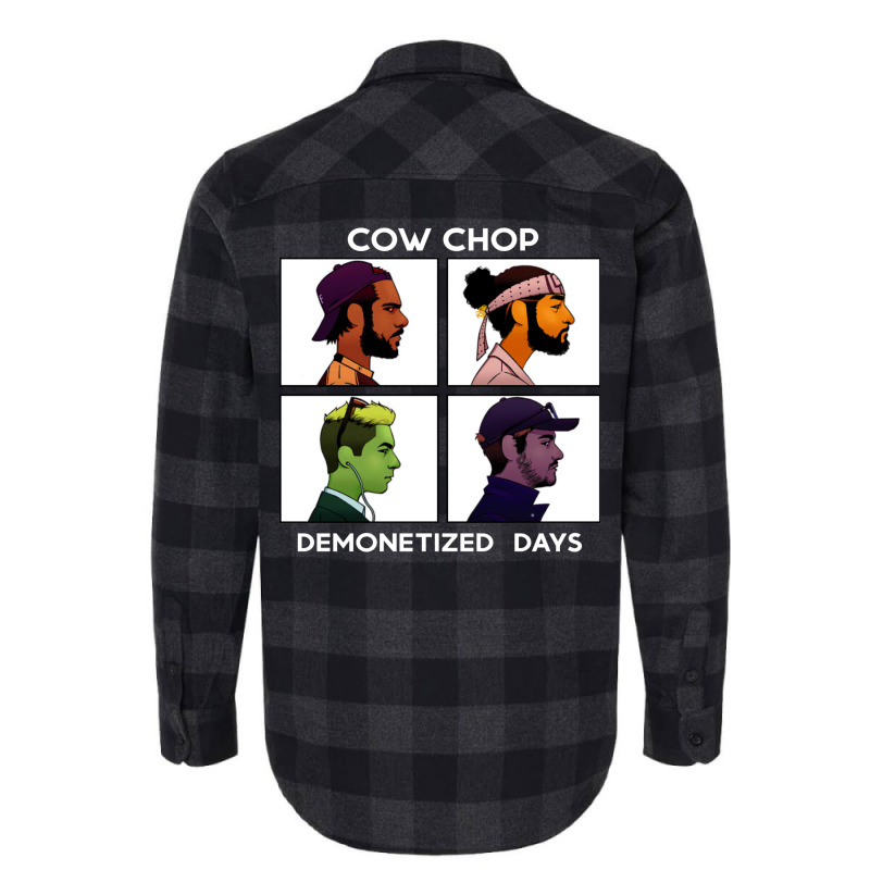 Cow Chop Demonetized Days Flannel Shirt by cujiaouridap | Artistshot