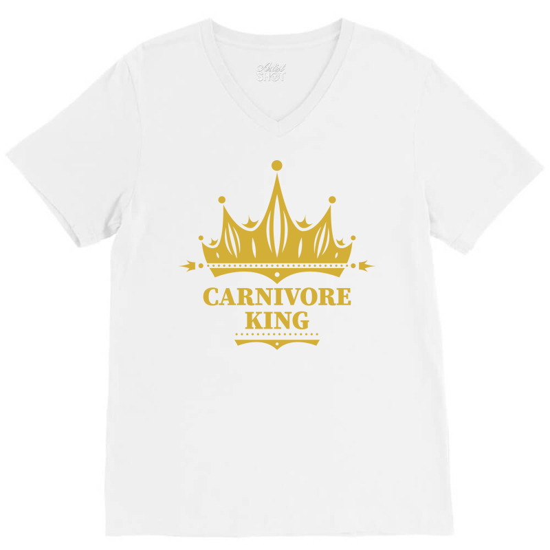 Carnivore King Meat Lover Bbq Pit Master Rancher H V-Neck Tee by strosesimonsf | Artistshot