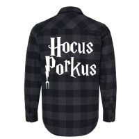 Hocus Porkus Funny Novelty Bbq Barbecue Pit Boss P Flannel Shirt | Artistshot