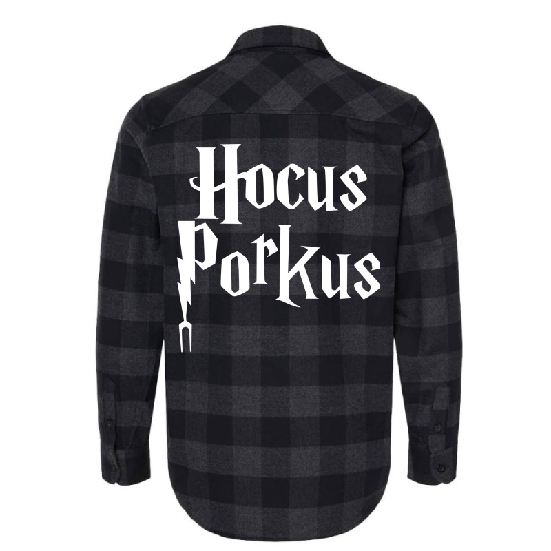 Hocus Porkus Funny Novelty Bbq Barbecue Pit Boss P Flannel Shirt by strosesimonsf | Artistshot