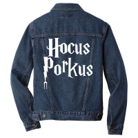 Hocus Porkus Funny Novelty Bbq Barbecue Pit Boss P Men Denim Jacket | Artistshot